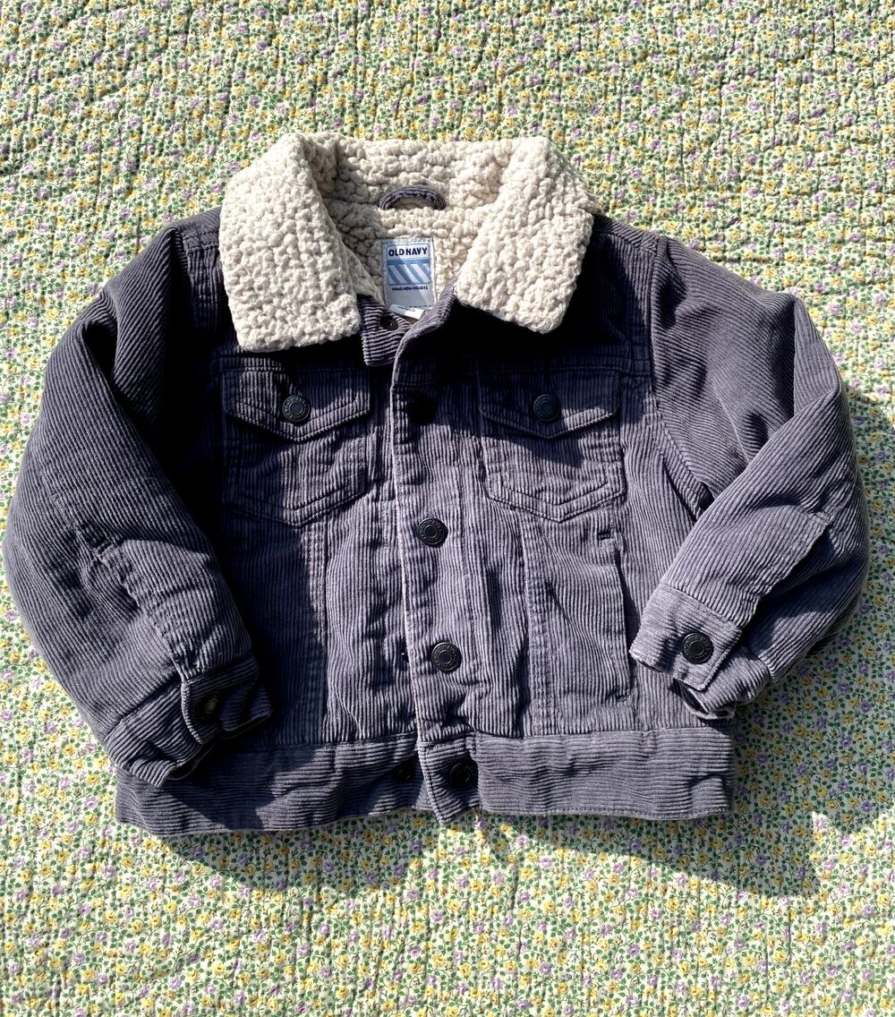 OLD NAVY BOYS CORDUROY FALL JACKET SIZE 2T
